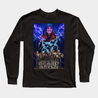 Beard Batch Poster Long Sleeve T-Shirt